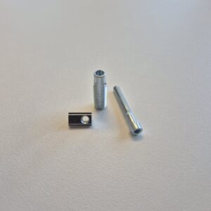 Automatik-Verbindungssatz - Nut 5 mm - Stahl verzinkt