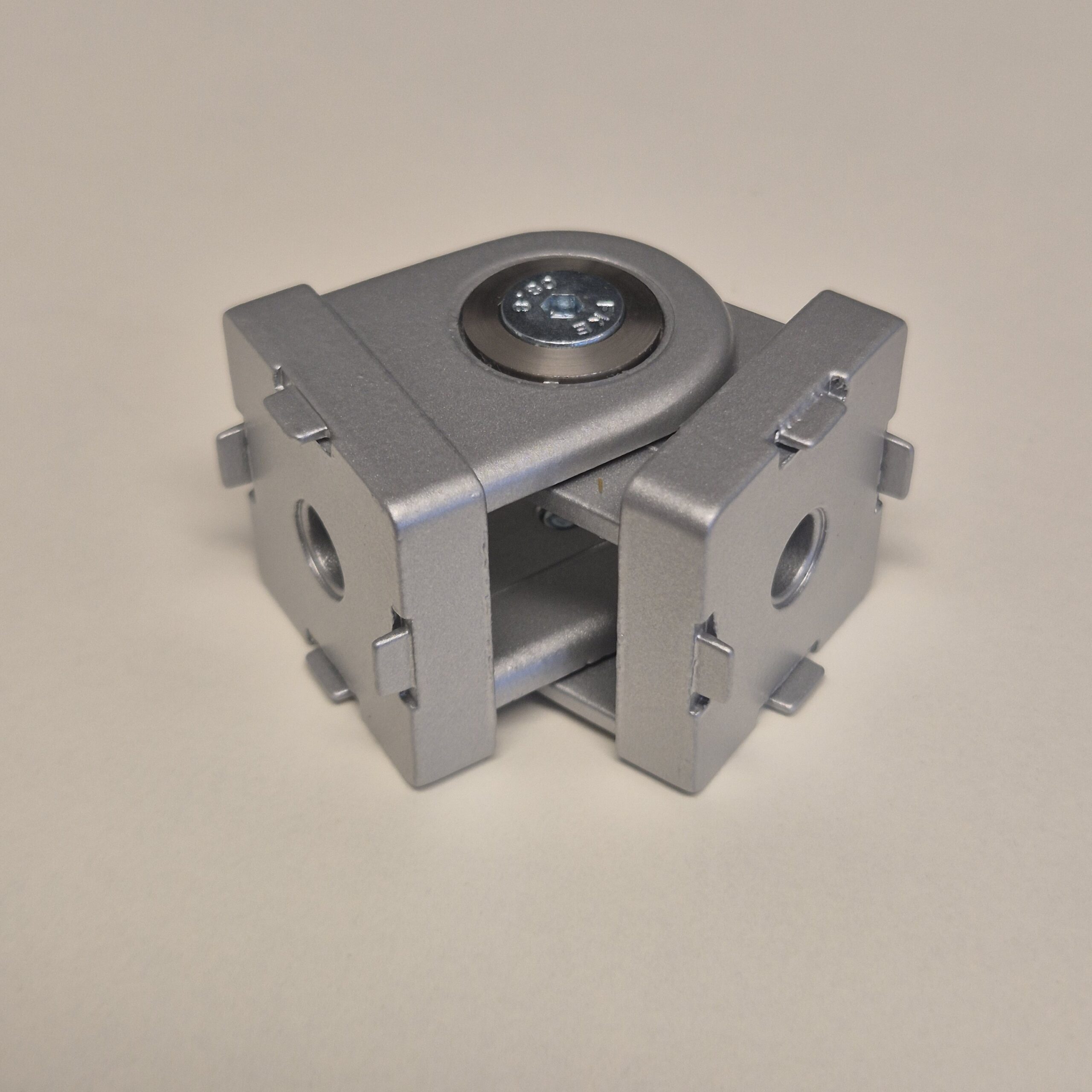 Gelenk 30x30 mm - Nut 6 mm