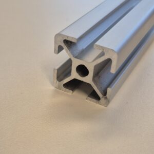 Profil 30x30 mm - Nut 8 mm - leicht - eloxiert natur