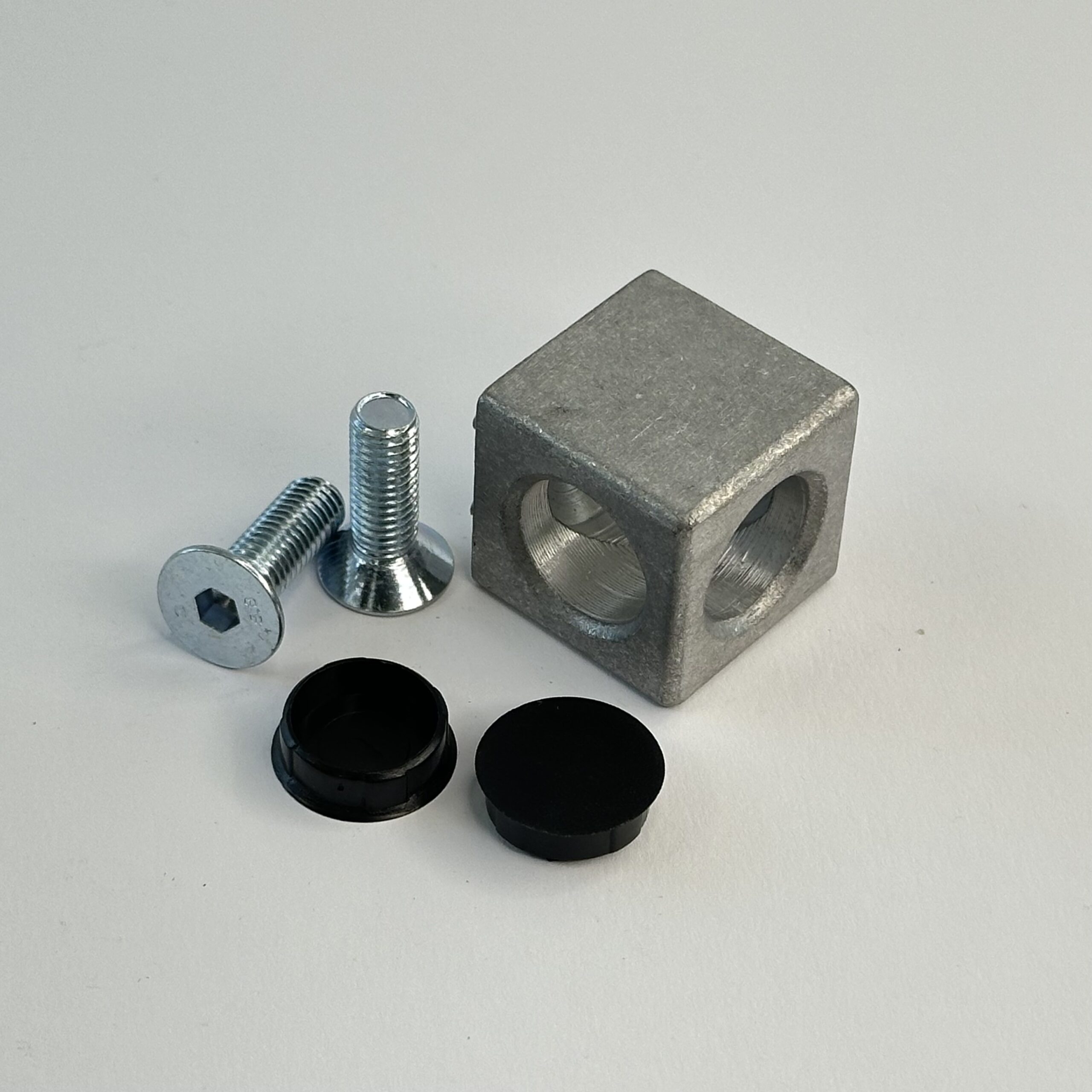 Würfelverbinder 2-fach - 30 mm - M8