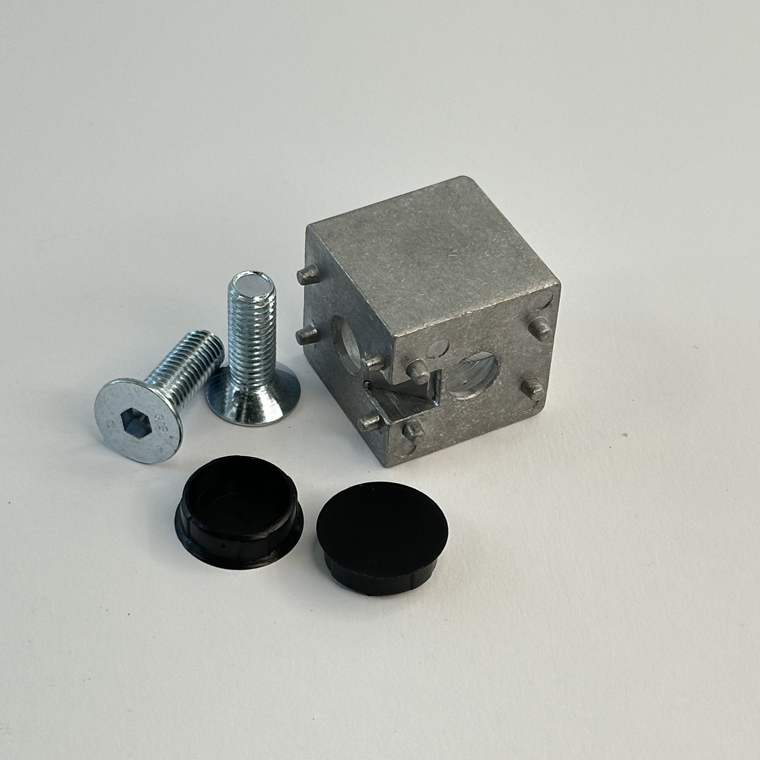 Würfelverbinder 2-fach - 30 mm - M8 – Bild 2