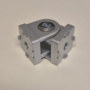 Gelenk 30x30 mm - Nut 6 mm