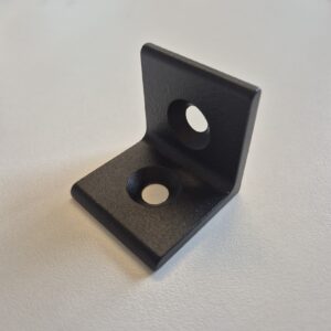 L-Winkel 40x40 mm schwarz