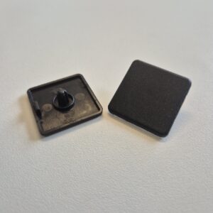 Abdeckkappe 30x30 mm - Nut 6 mm - R4 mm
