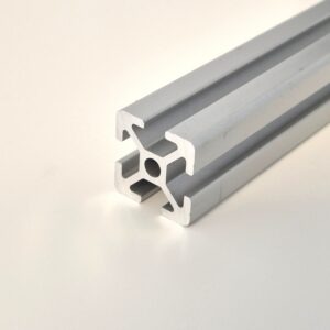 Profil 20x20 mm leicht - eloxiert schwarz