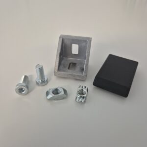 Winkelsatz 30x30 mm - Nut 8 mm - eco