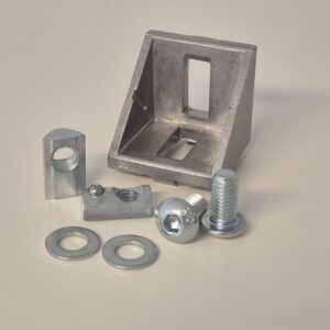 Winkelsatz 40x40 mm - Nut 8 mm - eco