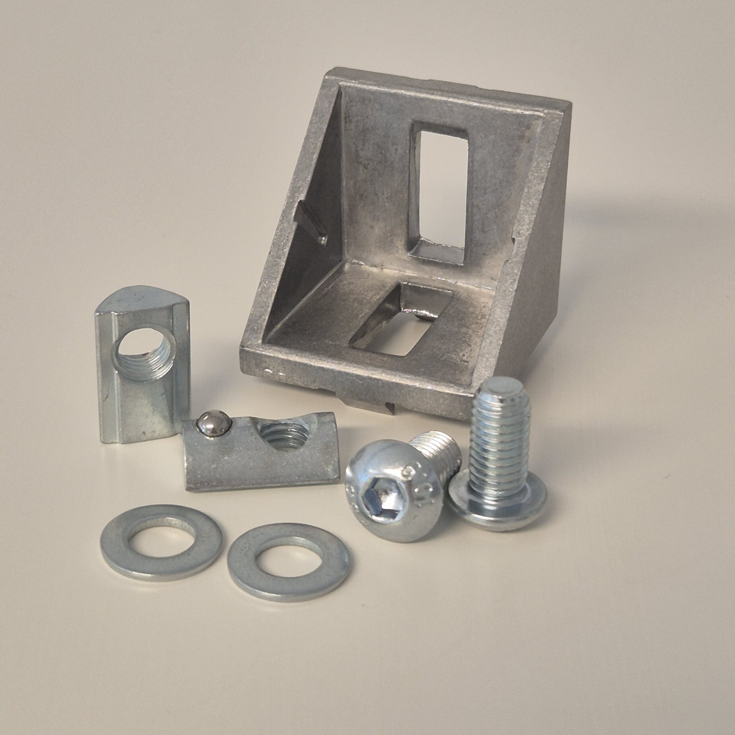 Winkelsatz 40x40 mm - Nut 8 mm - eco